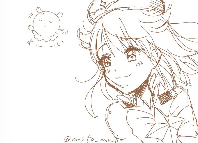 久々にほんの数分だけ落書き…#放課後のプレアデス 久々にほんの数分だけ落書き…#放課後のプレアデス