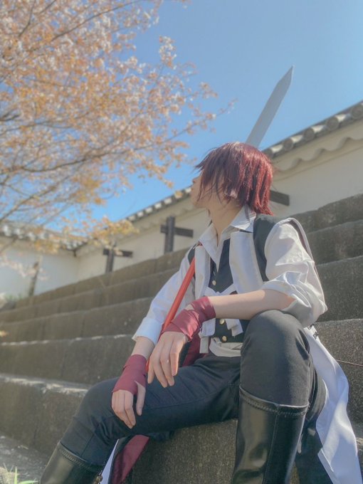 <Cosplay> ー 薄桜鬼 ー 暮春 桜花との戯れ#ワープステーション江戸#麗yers <Cosplay> ー 薄桜鬼 ー 暮春 桜花との戯れ#ワープステーション江戸#麗yers