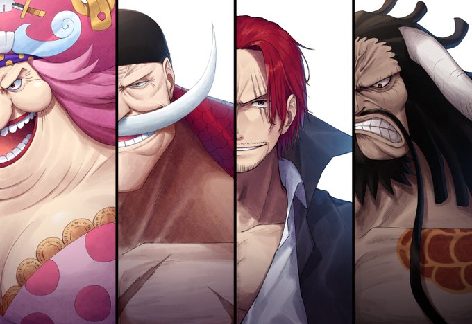 かつての海の皇帝達#ONEPIECE かつての海の皇帝達#ONEPIECE