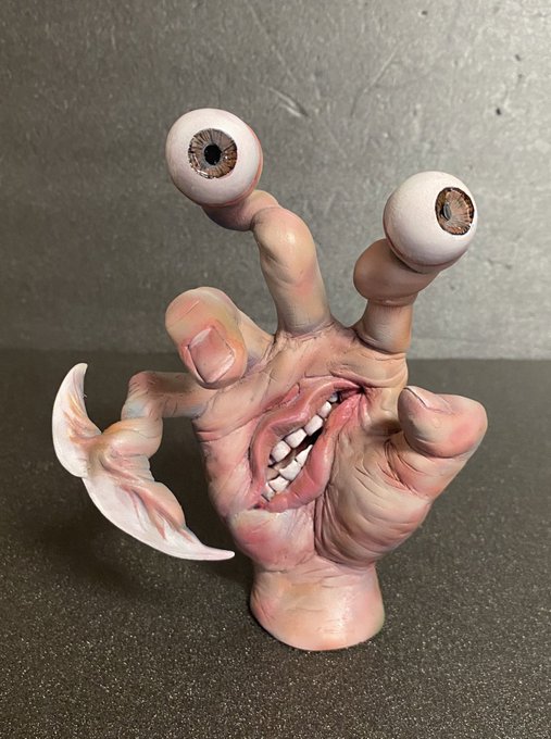 デジタル移行前最後の塗装完成品寄生獣ミギーでございました私はエアブラシでしつこく塗るのが好きだから、今作ってるデジタル原 デジタル移行前最後の塗装完成品寄生獣ミギーでございました私はエアブラシでしつこく塗るのが好きだから、今作ってるデジタル原