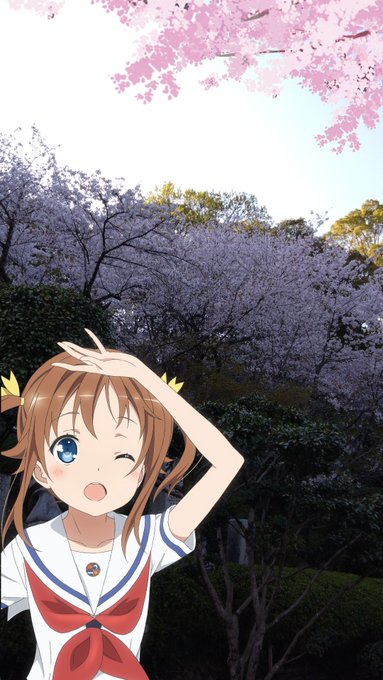 桜、キレイですね！＃はいふり 