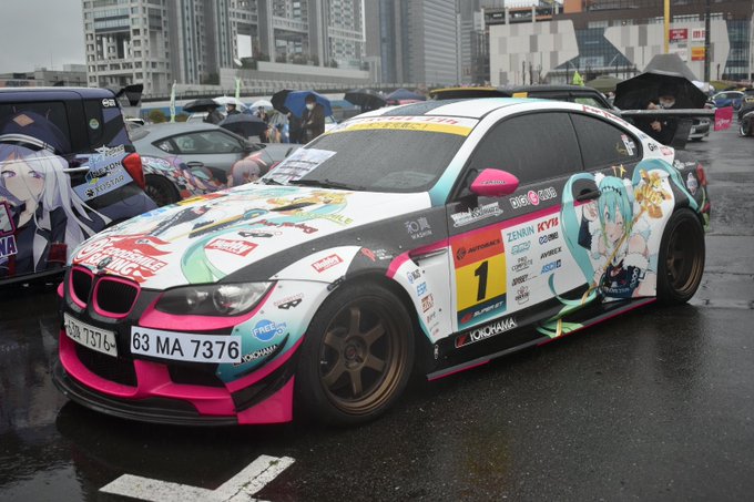 レーシングミク/BMW M3カラー:グッドスマイル初音ミクAMG 2018 (SuperGT)韓国から痛車天国まで自走で レーシングミク/BMW M3カラー:グッドスマイル初音ミクAMG 2018 (SuperGT)韓国から痛車天国まで自走で
