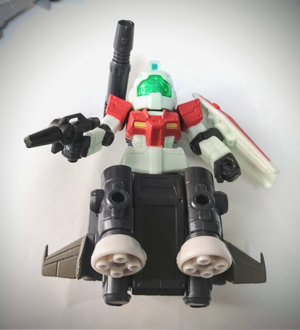 先日のサンダーボルト。サイコミュ高機動試験型ザクとの戦闘で、Gアーマーからジムが出てくる演出が良かったなぁ。それに触発さ 先日のサンダーボルト。サイコミュ高機動試験型ザクとの戦闘で、Gアーマーからジムが出てくる演出が良かったなぁ。それに触発さ