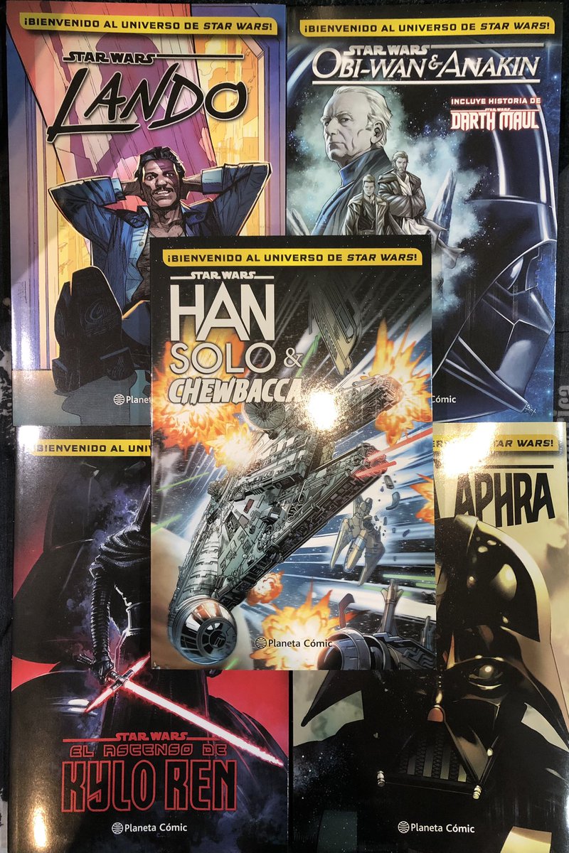 Tenía que pasar. Ya me he pillado los nuevos cómics de Star Wars en...
