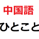 中国語ひとこと集