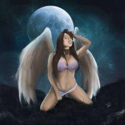 Mujer Luna Bella