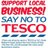 Twitter result for Tesco from Saynototescogla