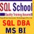 SQL SCHOOL Logo
