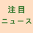 最新注目ニュース