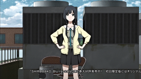 さぁ、BSフジで絵麻たその謎踊りとゴスロリ様の普段と違う一面が見られるSHIROBAKO神回が始まりましたわー さぁ、BSフジで絵麻たその謎踊りとゴスロリ様の普段と違う一面が見られるSHIROBAKO神回が始まりましたわー