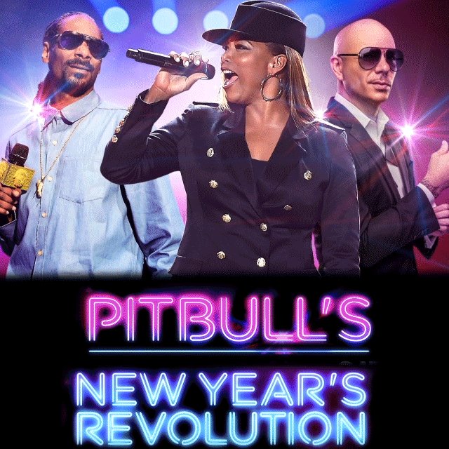 Going live with @SnoopDogg & @QueenLatifah from @BayfrontParkMIA #PitbullNYE NOW on FOX! #HappyNewYear https://t.co/5YPagGwtfz