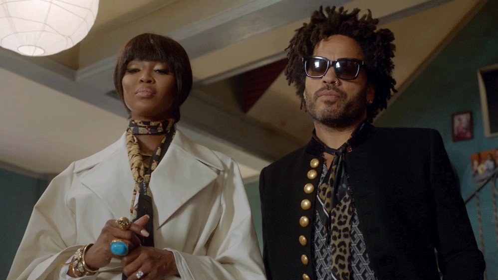 RT @STAR: Rose and Roland Crane have arrived. ????  @NaomiCampbell @LennyKravitz #STAR https://t.co/OMHsUXpCHx