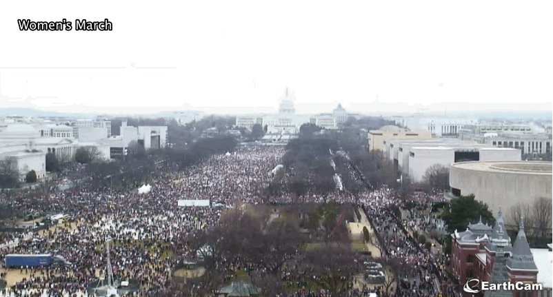 RT @CNNPolitics: Comparing President Donald Trump's inauguration crowd to the #WomensMarch https://t.co/KUCxASjgSt https://t.co/xt3mFxEEsS