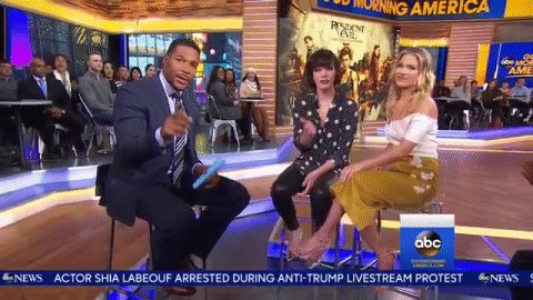RT @GMA: Big thanks to @MillaJovovich and @TheRealAliL for being on @GMA to talk @ResidentEvil! https://t.co/vZjVgSrGhl