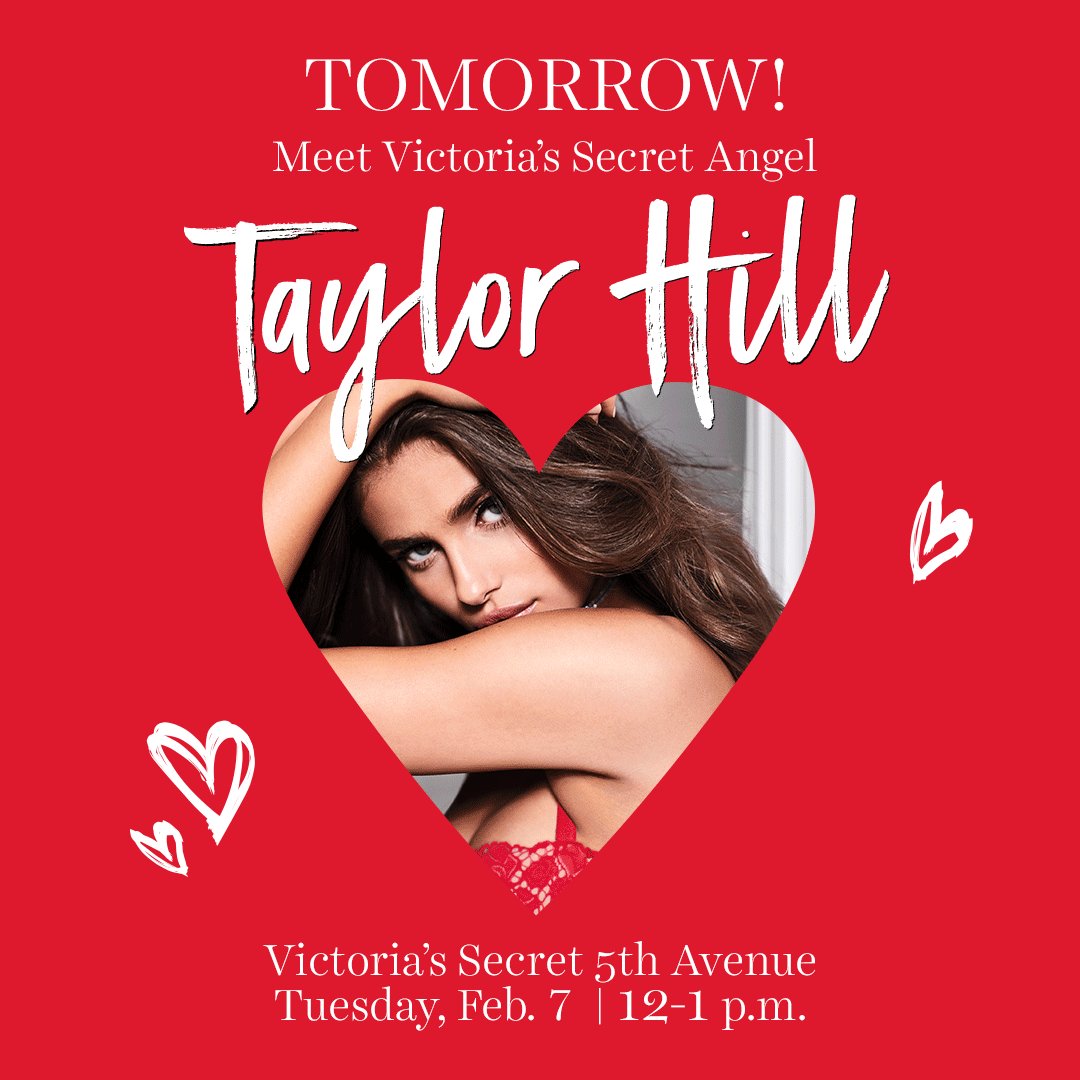 Tomorrow: @TaylorMarieHill’s stealing hearts at #VS5thAveNYC from 12-1pm! Don’t miss out: https://t.co/2L9aonniKf https://t.co/wRRcHCwz4n