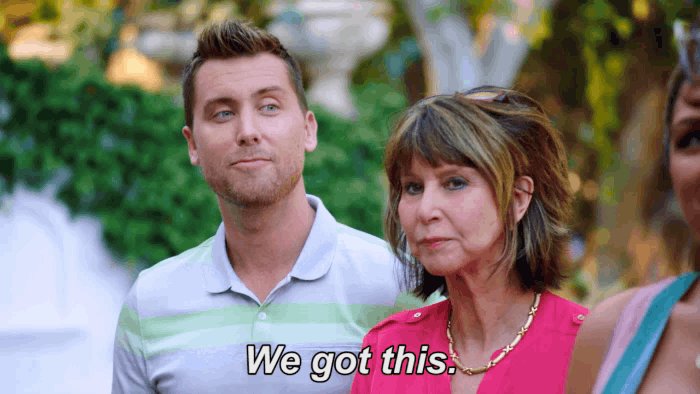 RT @KitchenRulesFOX: Confidence is ????, as @LanceBass knows. #MyKitchenRules https://t.co/IszfIunLBi