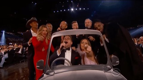RT @CMT: .@FaithHill and @TheTimMcGraw know how to travel in style at the #GRAMMYs! #CarpoolKaraoke @JKCorden https://t.co/gIYFb9de49
