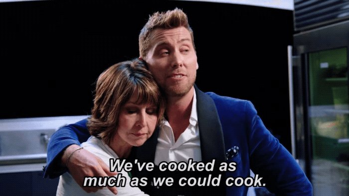 RT @KitchenRulesFOX: It's up to the guests now to determine who will win #MyKitchenRules! https://t.co/Tr3evyOxIM