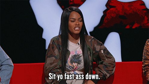 RT @Ridiculousness: Tell 'em like it is @TEYANATAYLOR ???? #RidicFridays https://t.co/4qJt2wi1UX
