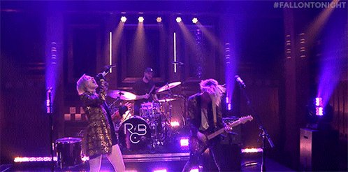 RT @FallonTonight: Turn up that volume...@RebelCase is performing their new song 