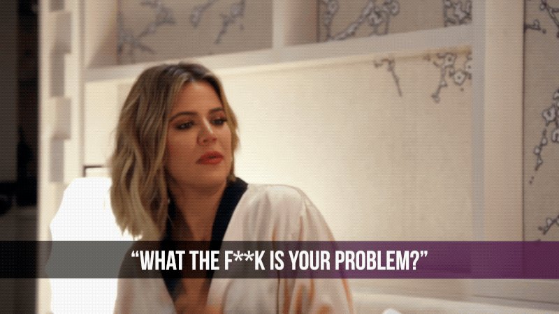 RT @KUWTK: When your sister's giving you THAT look. #KUWTK https://t.co/ORQ6ywF8xX