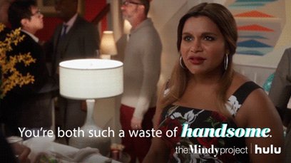 Looks, only second to the mind, in terrible things to waste. All new #TheMindyProject now streaming on @Hulu! https://t.co/fs8gQENk9R