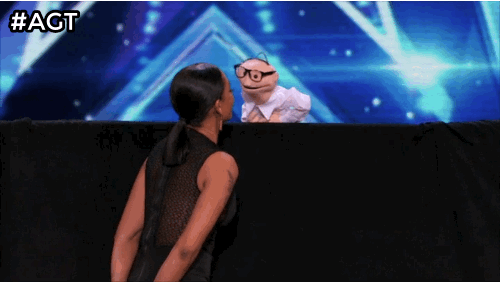 RT @nbcagt: .@IraFbloom and @OfficialMelB sitting in a tree… #AGT http://t.co/DrZGOrYoJO