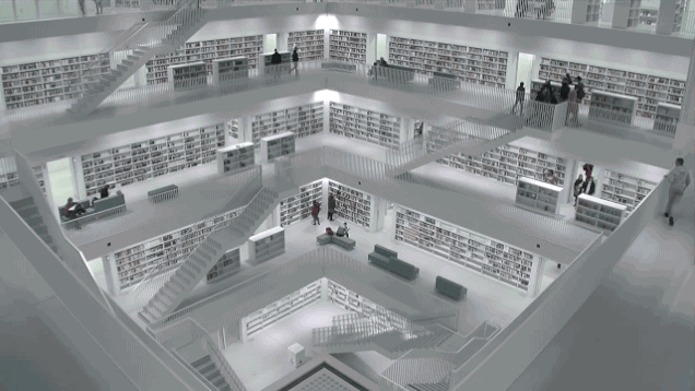 Scifi Design These Modern Libraries Look Like Alien