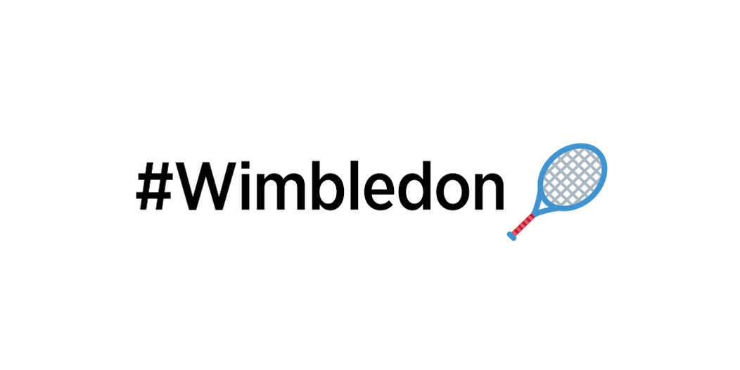 Sneakers ✔️ Racket ✔️ Playlist ✔️ New Twitter Emojis ✔️ #Wimbledon #SeeYouOnTheCourt http://t.co/emt4XwbeeY