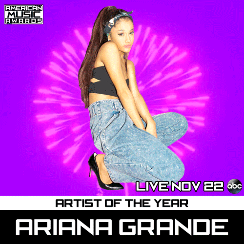 RT @TheAMAs: YAY #Arianators! Congrats @ArianaGrande on your #AMAs ARTIST OF THE YEAR nomination! ???? http://t.co/I9LQzA4OrB