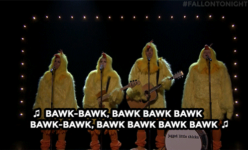 RT @FallonTonight: The Jagged Little Chicks perform 