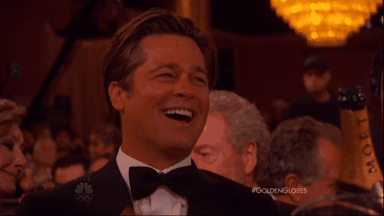 RT @eonline: Oh hello, Brad Pitt. #GoldenGlobes https://t.co/nlZi3BkJnh