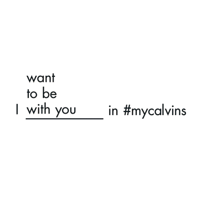 I want to be with you in #mycalvins. My new Spring 2016 @calvinklein campaign... What do you do in yours? https://t.co/QXVkdx9ylP