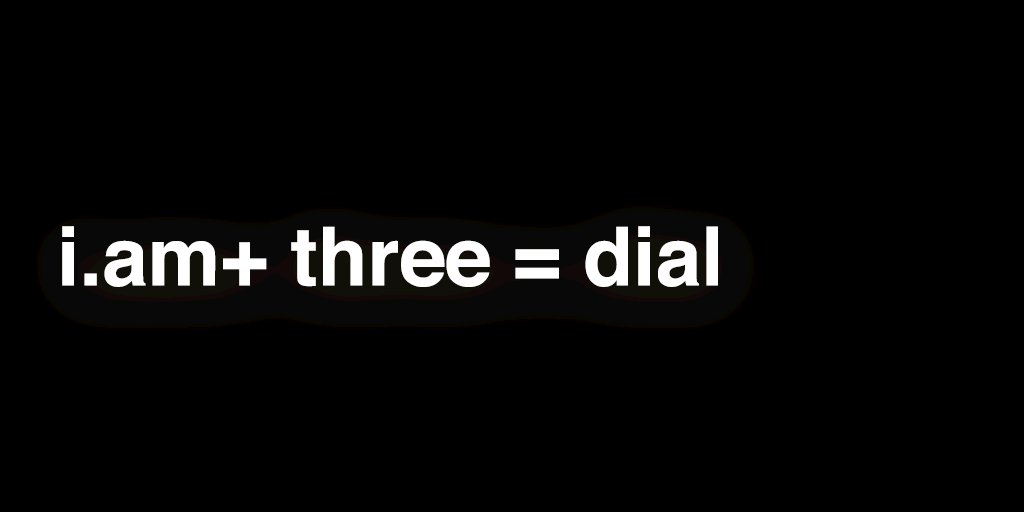 RT @ThreeUK: BAM! We've partnered with the super dope @iamwill to bring you 'dial'.Register https://t.co/G4KUhGFlD6 #iamplusthree https://t…