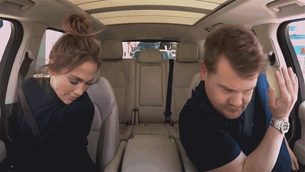 #CarpoolKaraoke TONIGHT!  LOL! @latelateshow #ShadesOfBlue https://t.co/TUUe7wceO9