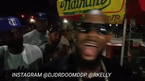 RT @ComplexMag: This video of @rkelly singing at a Nathan's hot dog stand is INCREDIBLE: https://t.co/I22DVAa8qX https://t.co/z37zfRu4EC