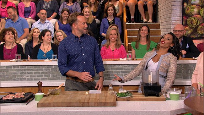 RT @thechew: Spice up your summer with us and @OfficialMelB today as we give your taste buds the time of their lives! https://t.co/MHbHbJiM…