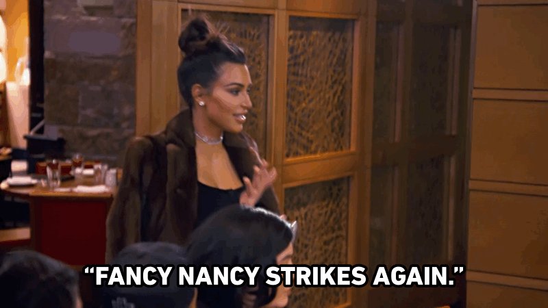 RT @KUWTK: Guess who's back? Nancy's back. #KUWTK is new at 9|8c on E! https://t.co/HNiuHB3Nbw