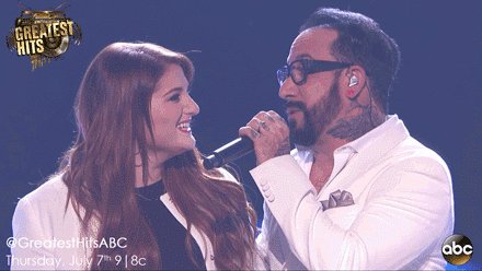 RT @skulleeroz: Tomorrow! The boys and I take the stage with @Meghan_Trainor on ​@GreatestHitsABC at 9/8c...won't want to miss this! https:…