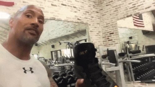 RT @SoleCollector: .@TheRock gives us a look at his first Under Armour sneaker: https://t.co/oVuAousk55 https://t.co/B9iaFcY4Fn