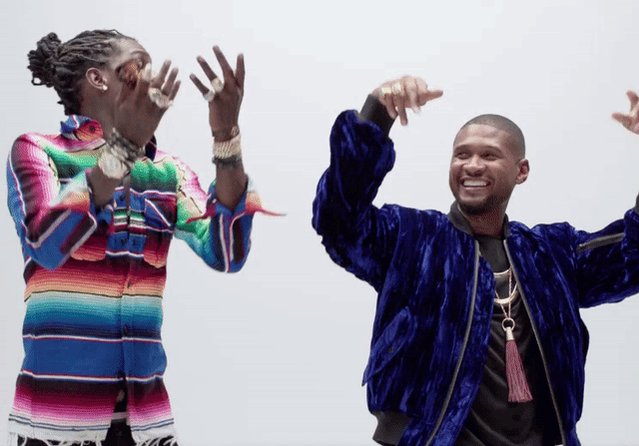 RT @Vevo: When you're hanging with @Usher and @youngthug, there's 