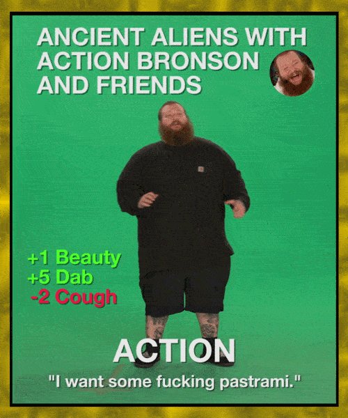 RT @VICELAND: .@CreatorsProject spoke with @ActionBronson about how #ActionAliens came to be: https://t.co/dAvfcApbED https://t.co/a738OEFr…