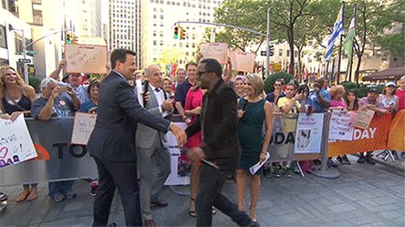 RT @TODAYshow: .@iamdiddy is here. Hugs for everyone! https://t.co/Q60Q2nfiXB