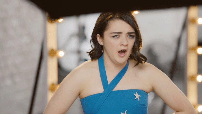 RT @ThreeUK: Tune in later today to see what’s got @Maisie_Williams so excited ???? https://t.co/hhjG34YmXx