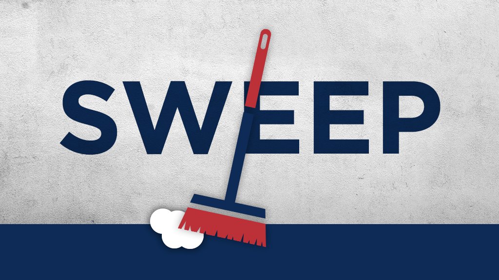 RT @RedSox: #SWEEP.

EIGHT in a row.

Back-to-back series sweeps.

Your #RedSox win, 5-3! https://t.co/CQSLd6RlUJ