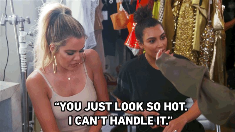 RT @KUWTK: When someone looks super fly and you literally can't even. #KUWTK https://t.co/aX5SvrnEDa