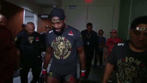 RT @ufc: An exclamation point on our biggest night!

@JonnyBones is making the walk now! #UFC239 https://t.co/N9nNTdypCB