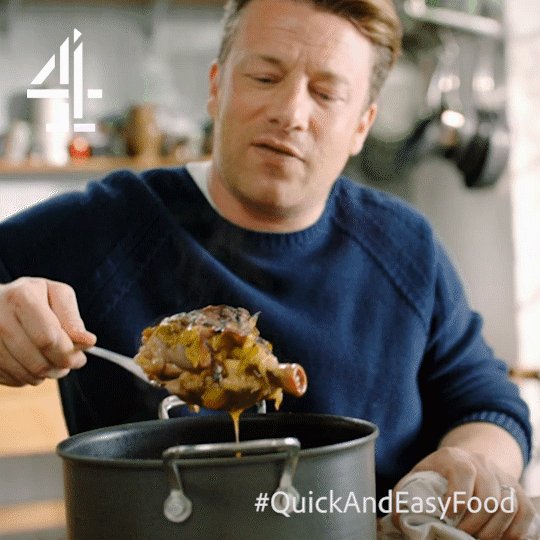 Find someone who looks at you the way Jamie looks at his ale & barley lamb shanks… #QuickAndEasyFood https://t.co/jOAD2dbiQ0