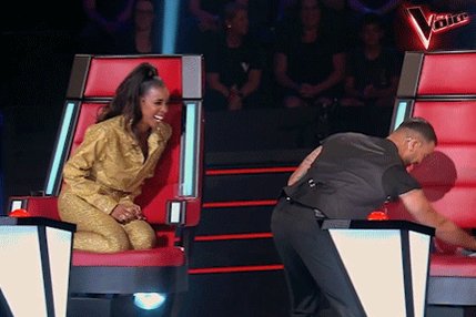 What can I say, the new guy was getting on my nerves. ????  #SorryNotSorry #TheVoiceAU https://t.co/8VhHRubqt7