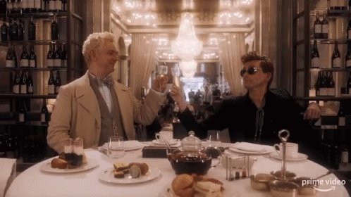 Good Omens is so magical and hilarious, I’m so excited to have a show I can’t wait to watch more of tonight! https://t.co/iis6afplIg